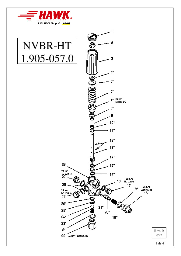 1 NVBR HT 1 905 057 0 Rev 0 09 22