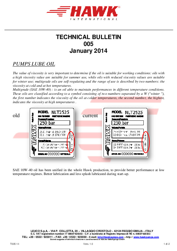 4 Leuco technical bulletin 005 olio