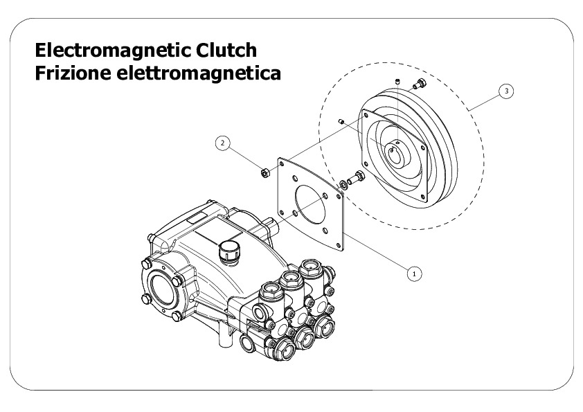 Frizione magnetica 241601 Mag Clutch rev 3 07 18