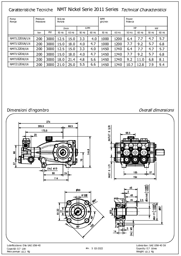 HAWK NMT versioni nichelate serie 2011 Rev 5 02 2022 commerciale