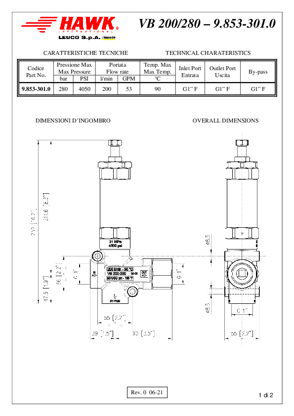 VB200 280 9 853 301 0 200 BAR Rev 0 06 21